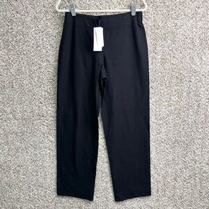 Eileen Fisher Pants Women’s Small Black Straight Leg with Yoke NWT